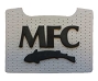 MFC Boat Box Foam Patch GreywBlackLogo
