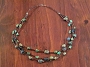 C Little 3 Strand Navajo Stone Necklace 24