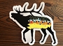 Elk Brown Trout Sticker