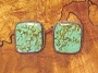Milton Lee Turquoise Post Earrings .8