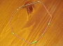 Navajo Rose Colored Quartz Necklace 16.5
