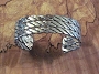 Navajo Sterling Twisted Bracelet .8