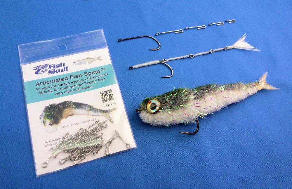 Articulated Fish Spine in Tying Hooks & Shanks