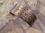 Copper Bell Cuff Bracelet 1 1/8