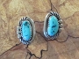 Amazing Turquoise Post Earrings 3/4