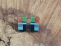 D Martinez Inlay Earrings