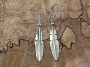 Marvin Arviso Feather Dangle Earrings 2