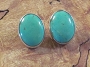 Robert Becenti Turquoise Post Earrings 3/4