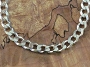 Sterling Silver Curb 8.5MM Chain 20