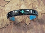 Zuni Celestial Inlay Cuff Bracelet 3/4