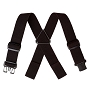 Wading Suspenders Black