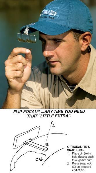 flip focal magnifier