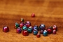 Plummeting Tungsten Beads RainbowHued20Pk 7/64
