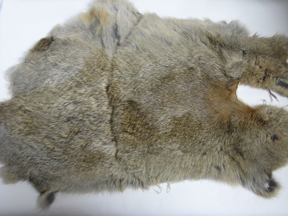 Rabbit Hides in Natural Hair & Fur
