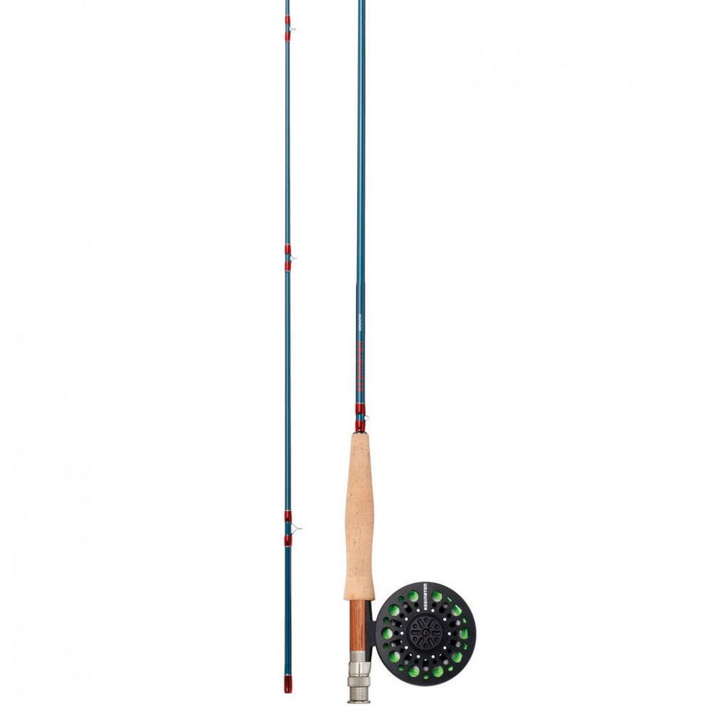 MinnowKids Fly Fishing Outfit 8 Ft 5/6 Wt in Fly Rod Kits/Outfits