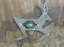 Running Buck Pin w Turquoise