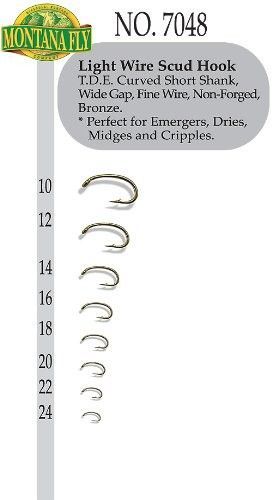 Montana Fly Company 2XL Heavy Wire Hook 7026 - 25 Pack 6