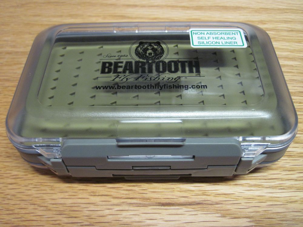 Waterproof Box Silicon Liner Large in Fly Boxes