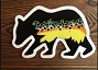 Bear Brown Trout Sticker