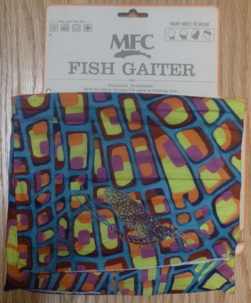 MFC Fish Gaiter-Larko Artist ChromeMayfly OSFM