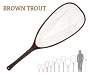Nomad Emerger Net BrownTrout