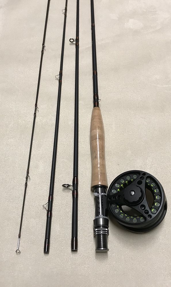 Brinkworth Rod Reel Outfit 4Pc 9 Ft 5/6 Wt in Fly Rod Kits/Outfits