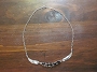 Navajo Black Onyx & Feathers Necklace 18