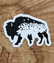 Spotted Buffalo Sticker