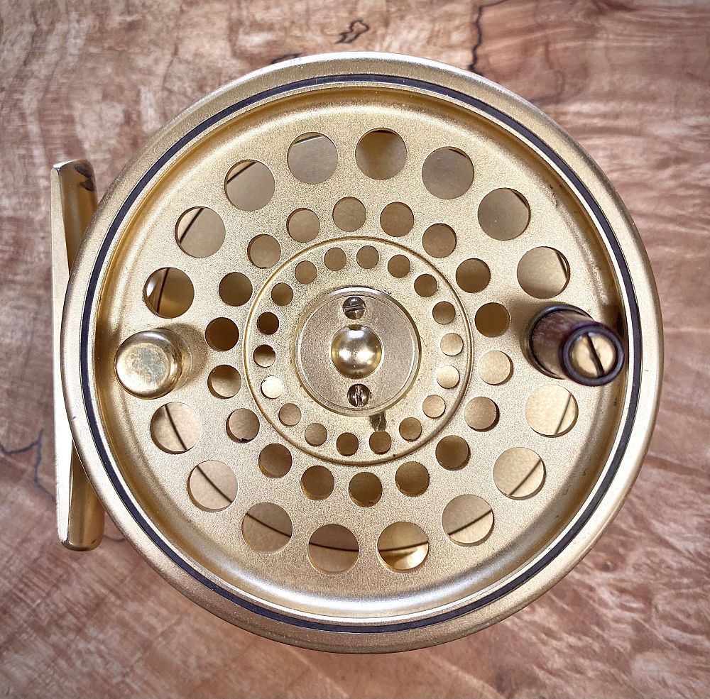 Hardy Sovereign Vintage Reel Gold 7/8 Wt in Vintage Reels