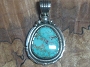 Turquoise Pendant(W.Vanderveer) Tyrone Turq