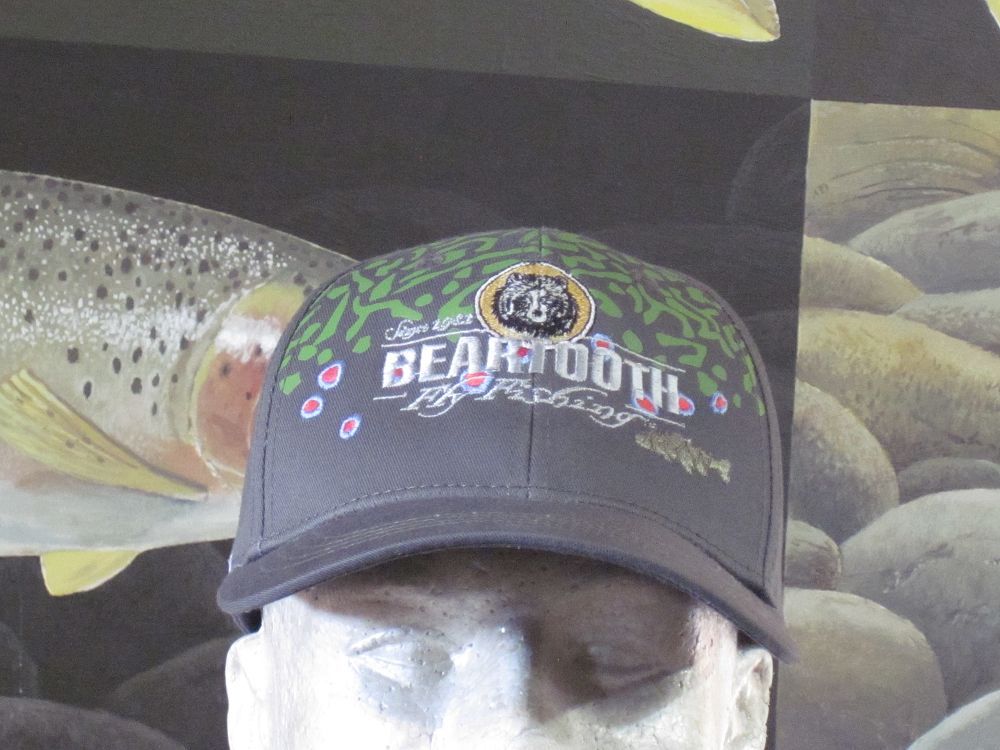 Brook Trout Skin Full Cloth Hat w/BT Logo OSFM in Hats Unisex